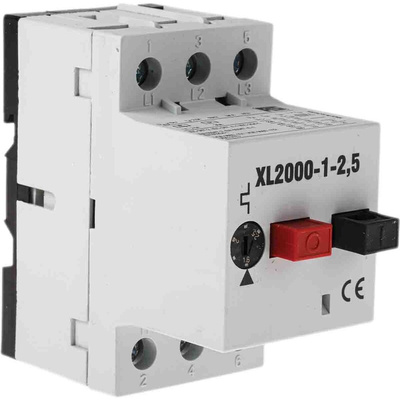 RS PRO 1.6 → 2.4 A Motor Protection Circuit Breaker