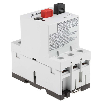 RS PRO 2.4 → 4 A Motor Protection Circuit Breaker