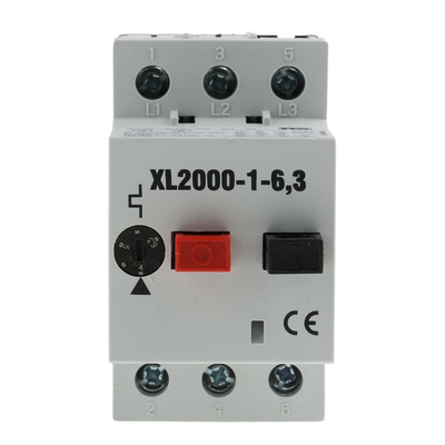 RS PRO 4 → 6 A Motor Protection Circuit Breaker
