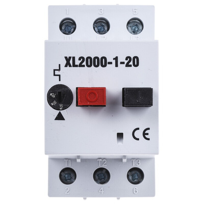 RS PRO 16 → 20 A Motor Protection Circuit Breaker
