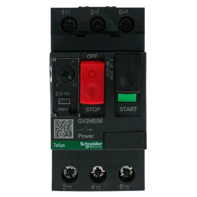 Schneider Electric 2.5 → 4 A TeSys Motor Protection Circuit Breaker, 690 V