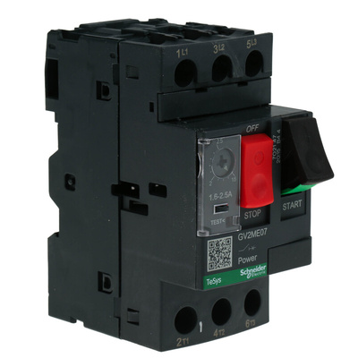 Schneider Electric 1.6 → 2.5 A TeSys Motor Protection Circuit Breaker, 690 V