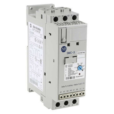 Allen Bradley Soft Starter, Soft Start, 11 kW, 460 V ac, 3 Phase, IP2X