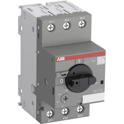 ABB 1.6 A Motor Protection Circuit Breaker, 690 V