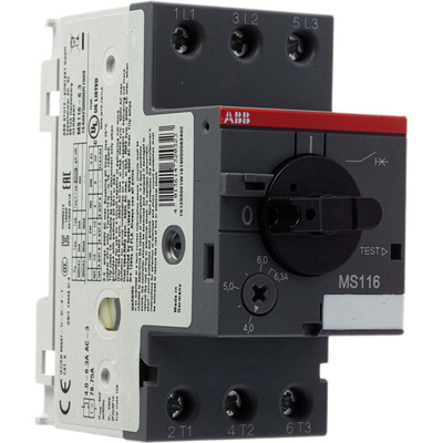 ABB 6.3 A Motor Protection Circuit Breaker