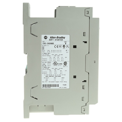 Allen Bradley Soft Starter, Soft Start, 30 kW, 460 V ac, 3 Phase, IP2X
