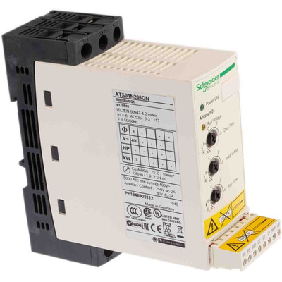 Schneider Electric Soft Starter, Soft Start, 2.2 kW, 415 V ac, 3 Phase, IP20