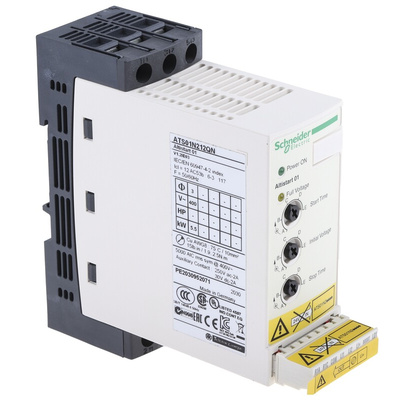 Schneider Electric Soft Starter, Soft Start, 5.5 kW, 415 V ac, 3 Phase, IP20