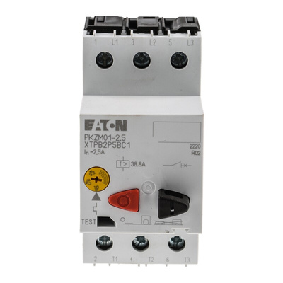 Eaton 1.6 → 2.5 A Motor Protection Circuit Breaker, 690 V ac