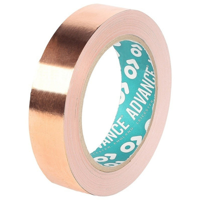 Advance Tapes AT526 Conductive Copper Tape, 19mm x 33m
