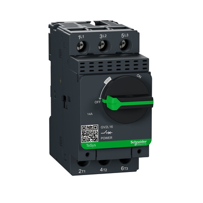 Schneider Electric 12 → 18 A, 9 → 13 A TeSys Motor Protection Circuit Breaker