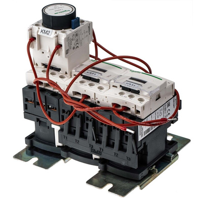 Schneider Electric Star Delta Starter, Star Delta, 11 kW, 440 V ac, IP20