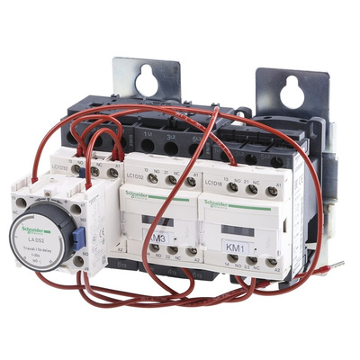 Schneider Electric Star Delta Starter, Star Delta, 30 kW, 230 V ac