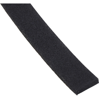 RS PRO Black Foam Tape, 15mm x 10m, 5mm Thick