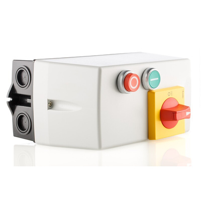 RS PRO DOL Starter, DOL, 5.5 kW, 400 V ac, 3 Phase, IP65