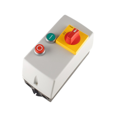 RS PRO DOL Starter, DOL, 5.5 kW, 400 V ac, 3 Phase, IP65