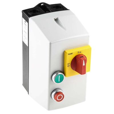 RS PRO DOL Starter, DOL, 7.5 kW, 400 V ac, 3 Phase, IP65