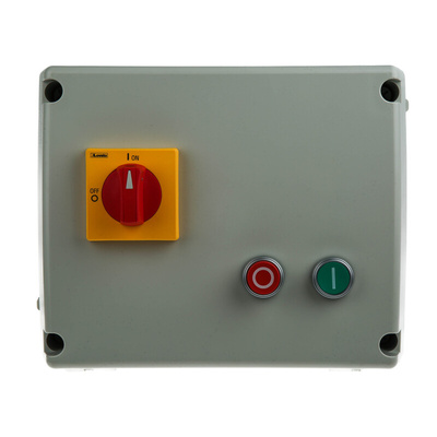 RS PRO Star Delta Starter, Star Delta, 15 kW, 230 V ac, 3 Phase, IP65