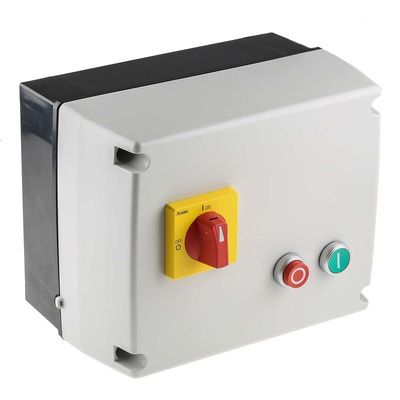 RS PRO Star Delta Starter, Star Delta, 15 kW, 400 V ac, 3 Phase, IP65