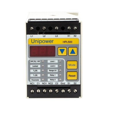 Unipower 40 A Motor Load Monitor, 100 → 400 V ac