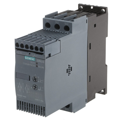 Siemens Soft Starter, Soft Start, 18.5 kW, 400 V ac, 3 Phase, IP20
