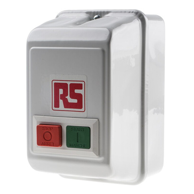 RS PRO DOL Starter, DOL, 1.1 kW, 240 V ac, 1 Phase, IP55