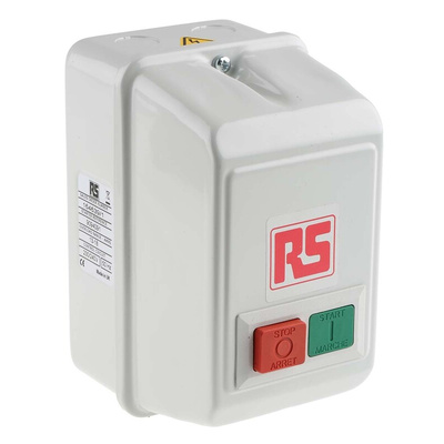 RS PRO DOL Starter, DOL, 2.2 kW, 240 V ac, 1 Phase, IP55