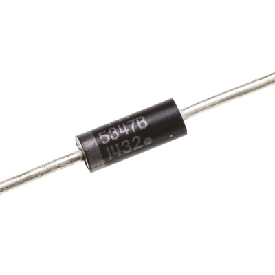 onsemi, 10V Zener Diode ±5% 5 W Through Hole 2-Pin 017AA-01