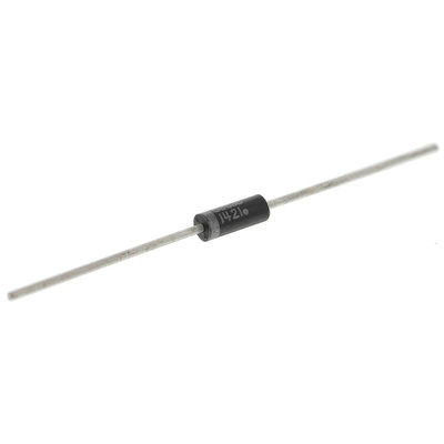 onsemi, 3.3V Zener Diode 5% 5 W Through Hole 2-Pin DO-15