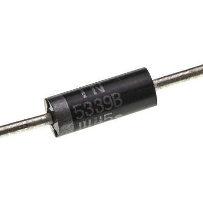onsemi, 5.6V Zener Diode 5% 5 W Through Hole 2-Pin DO-15