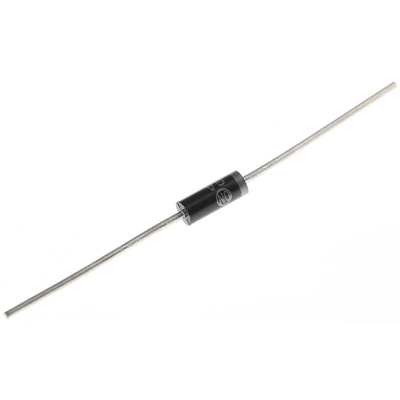 onsemi, 28V Zener Diode ±5% 5 W Through Hole 2-Pin CASE 017AA