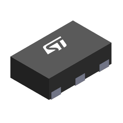 STMicroelectronics HSP051-4M5, Quad-Element Uni-Directional TVS Diode, 5-Pin μDFN