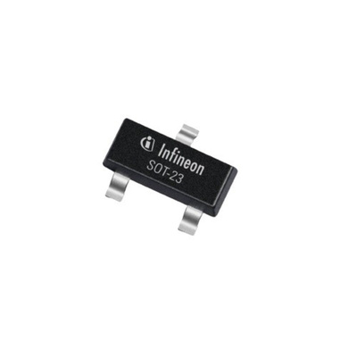 Infineon BB844E6327HTSA1 Dual 2x Common Cathode Pair Varactor Diode, 13pF min, 18V, 3-Pin SOT-23