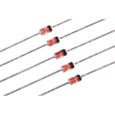 Nexperia, 15V Zener Diode ±5% 1.3 W Through Hole 2-Pin DO-41