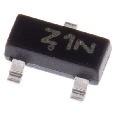 onsemi, 4.7V Zener Diode 6% 300 mW SMT 3-Pin SOT-23