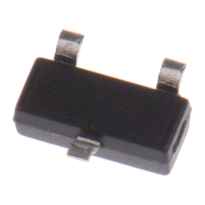 onsemi, 5.1V Zener Diode 6% 300 mW SMT 3-Pin SOT-23