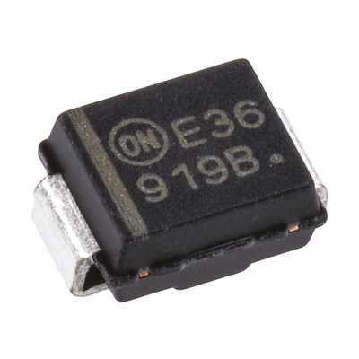 onsemi, 5.6V Zener Diode 5% 550 mW SMT 2-Pin SMB