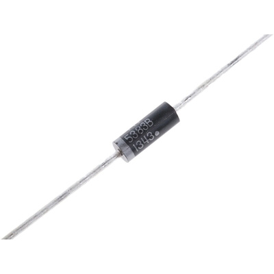 onsemi, 150V Zener Diode 5% 5 W Through Hole 2-Pin DO-15