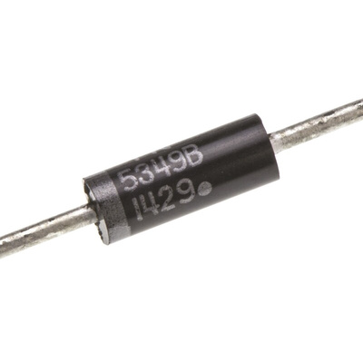 onsemi, 12V Zener Diode 5% 5 W Through Hole 2-Pin DO-15