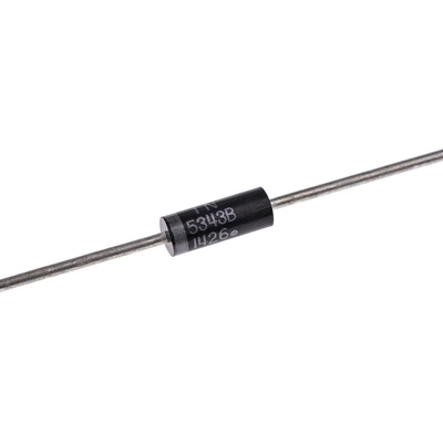 onsemi, 7.5V Zener Diode 5% 5 W Through Hole 2-Pin DO-15
