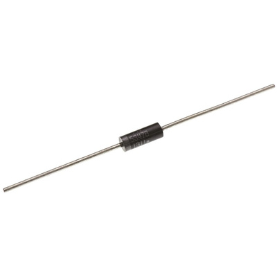 onsemi, 10V Zener Diode 5% 5 W Through Hole 2-Pin DO-15