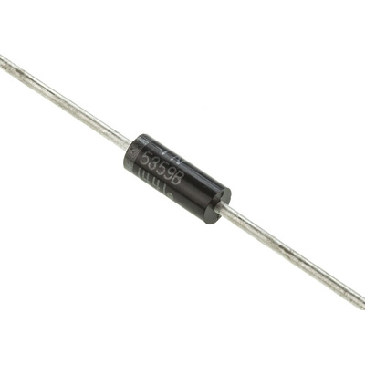 onsemi, 24V Zener Diode 5% 5 W Through Hole 2-Pin DO-15