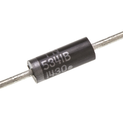 onsemi, 6.2V Zener Diode 5% 5 W Through Hole 2-Pin DO-15