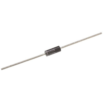 onsemi, 6.2V Zener Diode 5% 5 W Through Hole 2-Pin DO-15