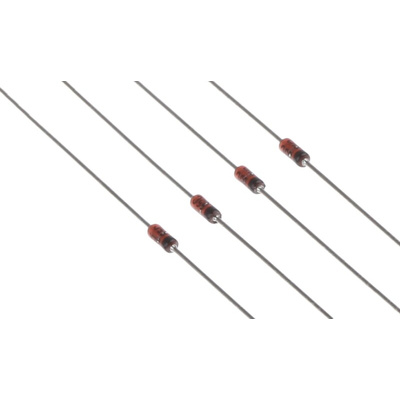 Vishay, 6.2V Zener Diode 6% 500 mW Through Hole 2-Pin DO-35
