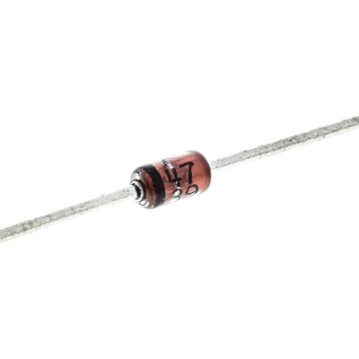 onsemi, 9.1V Zener Diode 5% 1 W Through Hole 2-Pin DO-41