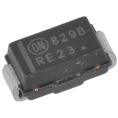 onsemi, 15V Zener Diode 5% 500 mW SMT 2-Pin SMA