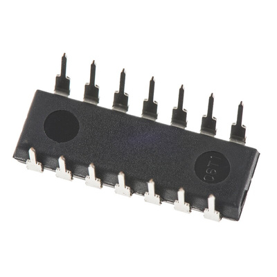 Texas Instruments SN7407N Hex-Channel Buffer & Line Driver, Open Collector, 14-Pin PDIP