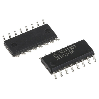 Texas Instruments DS34C87TM/NOPB Line Transmitter, 16-Pin SOIC