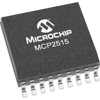 Microchip MCP2515T-I/SO, CAN Controller 1Mbps, 18-Pin SOIC